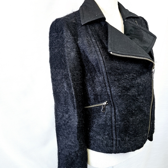 Marc by Marc Jacobs Oda Mae Stripe Wool Jacket - Picture 9 of 15